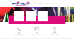 Desktop Screenshot of darwinpartyhire.com.au